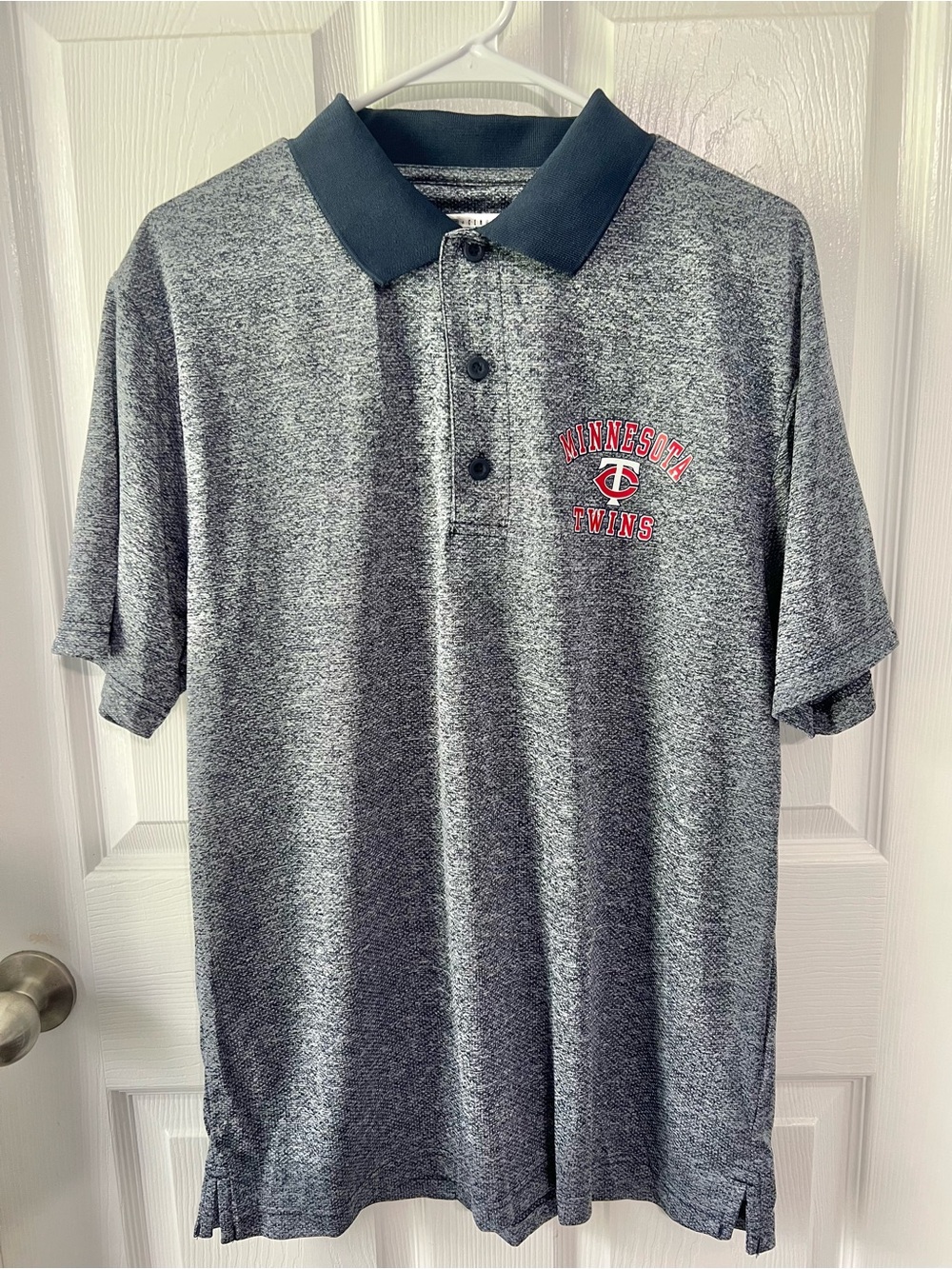 True Fan Men’s MLB Minnesota Twins Polo Shirt